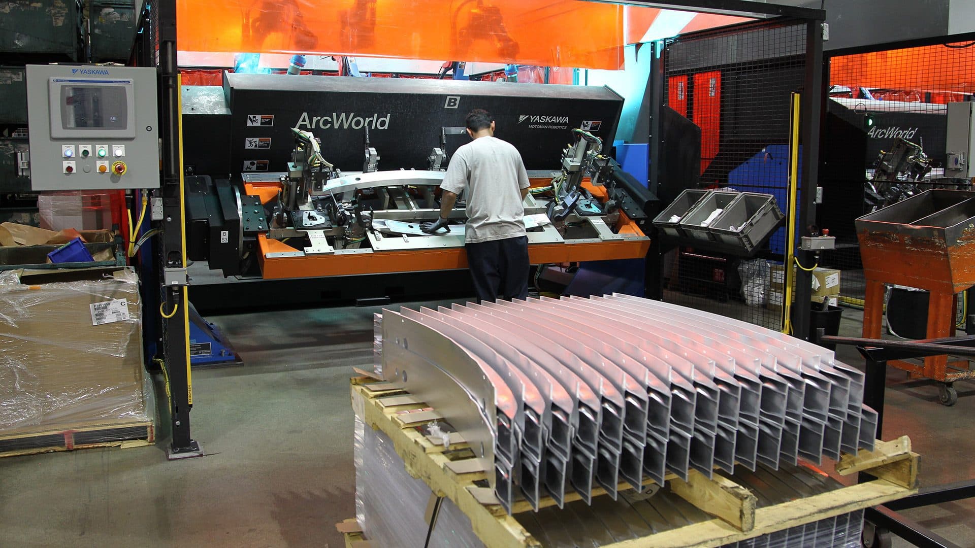 Aluminum bumper manufacturing