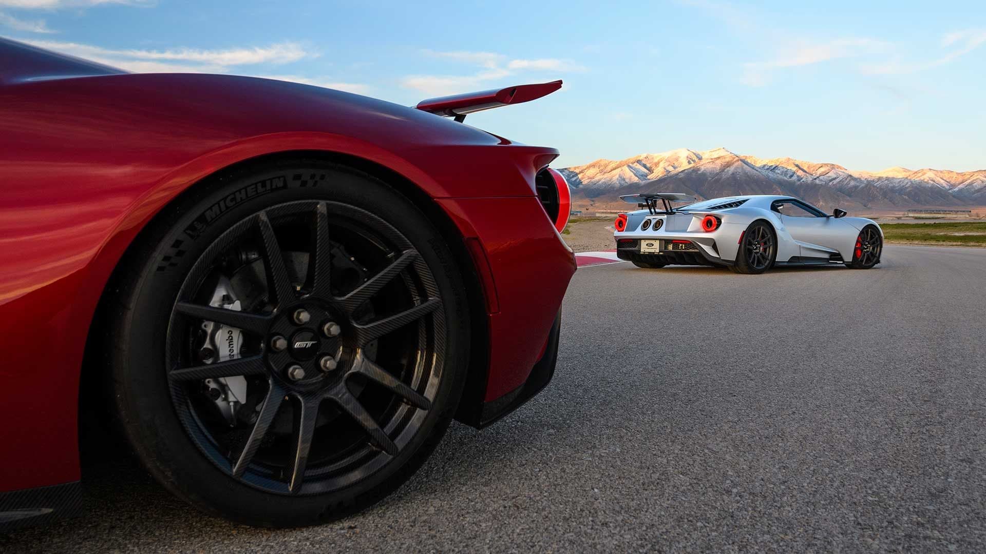 Two Ford GTs