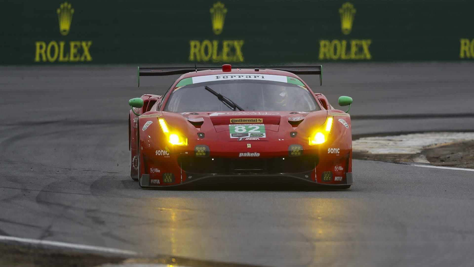 Multimatic DSSV™ dampers on Ferrari 488