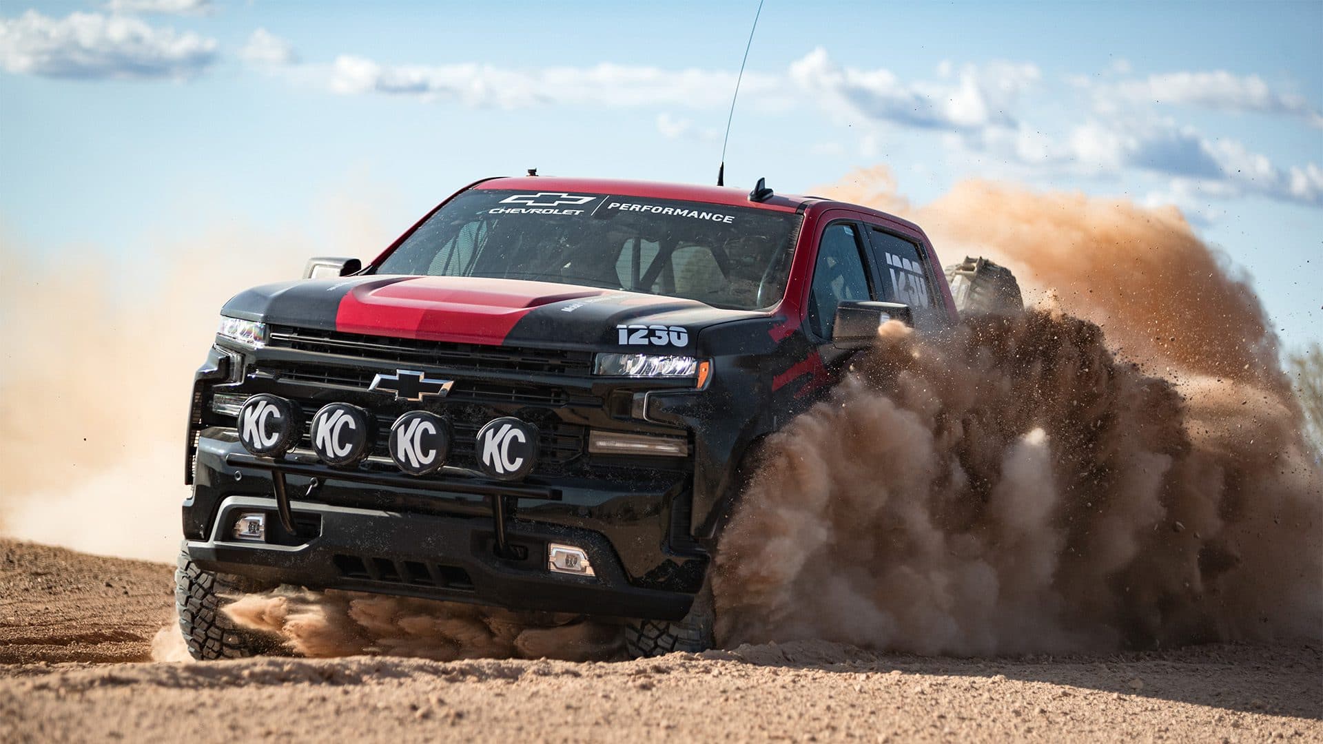 Multimatic manufactures suspension products for extreme duty applications, such as the Hall Racing Chevrolet Silverado ZR2 race truck.